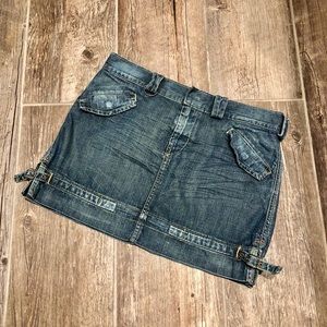 Express Denim Skirt